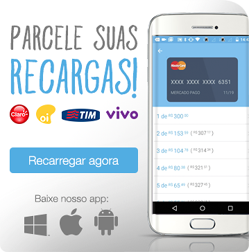 Recarregue seu celular a qualquer hora com nosso APP