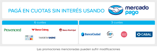 Pagá en cuotas sin interés usando Mercado Pago