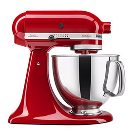 Batedeira Stand Mixer Artisan Empire Red KitchenAid