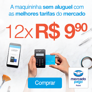 A maquininha sem aluguel com as melhores tarifas do mercado